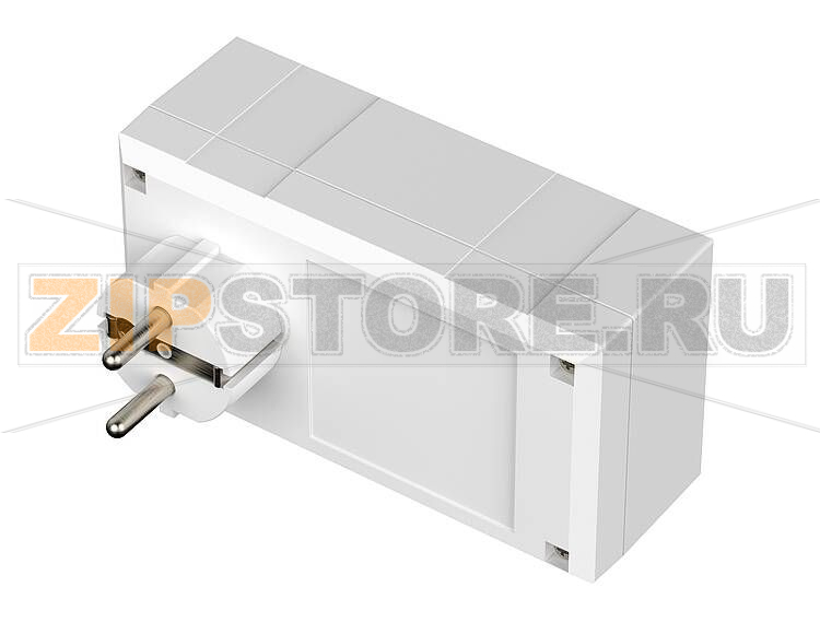 Корпус штекерный, 125x67x50 мм Bopla ESO 1250 E / ESU 1200 E/CEE - 9016 