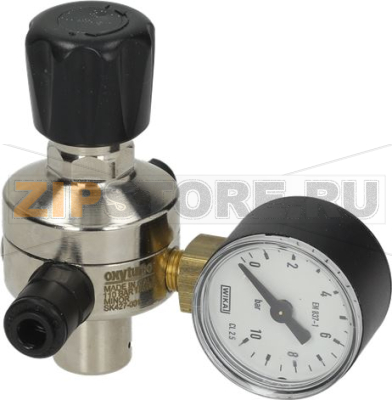 REDUCER CO2 MINOR WITH PRESSURE GAUGE LP 