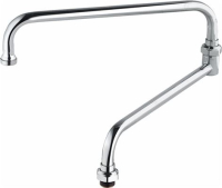 U SPOUT L 610MM SPOUT HEIGHT 98MM WITH J