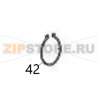 C-Snap ring Sato DR308e C-Snap ring Sato DR308eЗапчасть на деталировке под номером: 42Название запчасти на английском языке: C-Snap ring Sato DR308e.