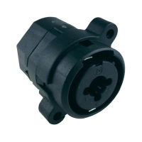 Розетка штепсельная, вставная, XLR-Combo Cliff FC2440