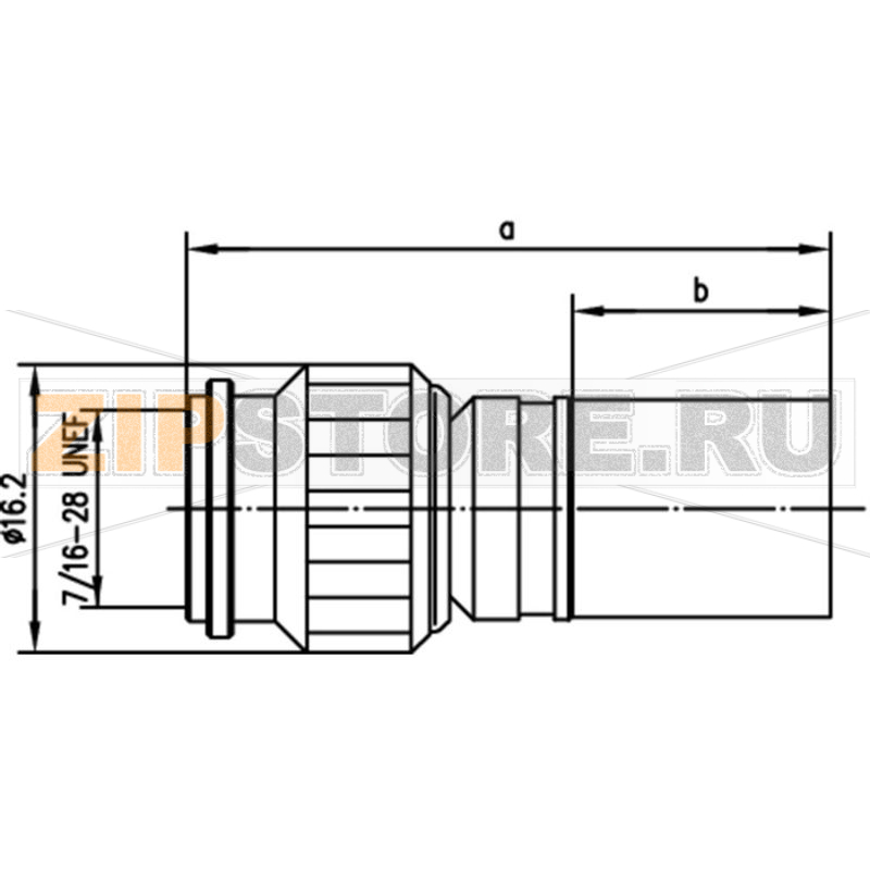 Разъем TNC, обратный, 50 Ом, 1 шт Telegärtner J01010R0009 