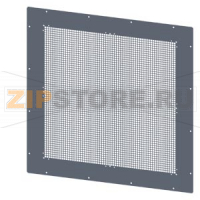 SIVACON, Roof, with Ventilation openings with Ventilation openings IP20, W: 800 mm, T: 800 mm, zinc-plated Siemens 8MF1088-2UD20-0A