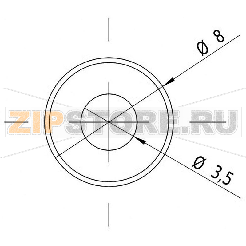 Модуль лазерный, красный, 0.4 МВт Picotronic DC650-0.4-3(8x25) 