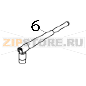 Antenna for Wi-Fi TSC PEX-1160 Antenna for Wi-Fi TSC PEX-1160Запчасть на деталировке под номером: 6