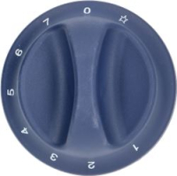 KNOB BLUE ø 76 mm 0-1-2-3-4-5-6-7