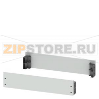 SIVACON, Base, for cabinets with front and rear door, H: 200 mm, W: 1200 mm, RAL 7035 Siemens 8MF1220-2CR