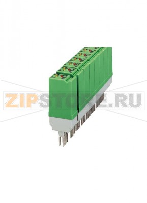 Вставное силовое полупроводниковое реле Phoenix Contact ST-OV3- 60DC/ 24DC/2 со световым индикатором и защитной схемой во входной и выходной цепи, вход: 48-60 В пост.тока, выход: защита от короткого замыкания, 10-30 В пост.тока/макс. 2 А, для вставки в базовые клеммные блоки.Минимальный заказ: 10 шт.Упаковка: 10 шт.