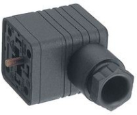 Разъем питания прямоугольный 16 А, 250 В, 4 контакта Hirschmann GDM 3011 AU BLACK
