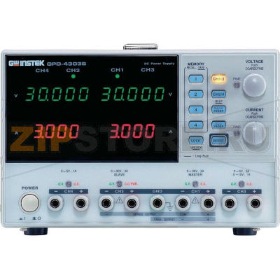 Блок питания лабораторный, регулируемый, 0-30 В/DC, 0-3 А, 195 Вт, USB GW Instek GPD-4303S 