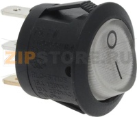 ДВУПОЛЮСНЫЙ ПЕРЕКЛЮЧАТЕЛЬ ЯРКИЙ Ø 20 ММ