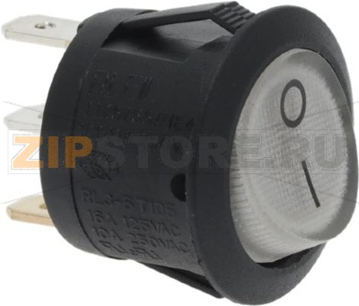 ДВУПОЛЮСНЫЙ ПЕРЕКЛЮЧАТЕЛЬ ЯРКИЙ Ø 20 ММ 
