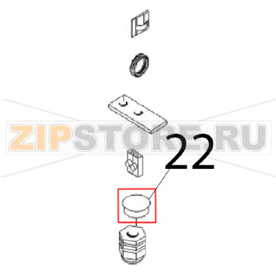 Hole plug Angelo Po FM1221E1 Hole plug Angelo Po FM1221E1Запчасть на деталировке под номером: 22