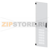 SIVACON, door, left, ventilated, IP20, H: 1800 mm, W: 450 mm, RAL 7035, Protection class 1 Siemens 8MF1870-2UT15-1BA2
