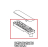 Upper door bracket Unox XBC 1005