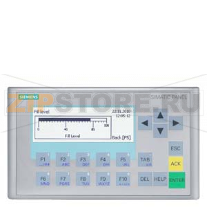 SIMATIC HMI KP300 BASIC MONO PN, ПАНЕЛЬ СЕРИИ BASIC, МОНОХРОМНЫЙ 3,6&quot; FSTN-LCD ДИСПЛЕЙ, 240X80PX, КЛАВИШИ, ИНТЕРФЕЙС PROFINET, НАСТРОЙКА В WINCC BASIC V11/ STEP7 BASIC V11, СОДЕРЖИТ ПО С ОТКРЫТЫМ КОДОМ, ПОСТАВЛЯЕМОЕ БЕСПЛАТНО - СМ. ПРИЛАГАЕМЫЙ CD Siemens 