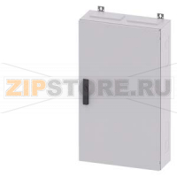 ALPHA 400, wall-mounted cabinet, IP55, Protection class 2, H: 950 mm, W: 550 mm, T: 210 mm, RAL 9016 Siemens 8GK1133-4KA22