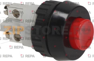 КРАСНАЯ ОДНОПОЛЮСНАЯ КНОПКА 0,7А 250В 