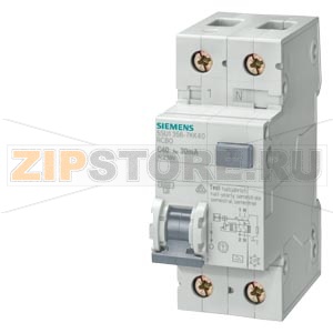 ДИФФ.АВТОМАТ ТИП A , УСТ. ГЛУБИНА=70 MM IFN 300MA, 6KA, 1+N-ПОЛ. ТИП B 16A Siemens 5SU1656-6KK16 