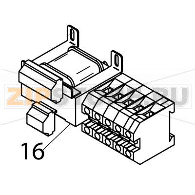Transformer 12-0-12-0, 24-0 Fagor AE-061 Transformer 12-0-12-0, 24-0 Fagor AE-061Запчасть на деталировке под номером: 16Название запчасти Fagor на английском языке: Transformer 12-0-12-0, 24-0 AE-061.