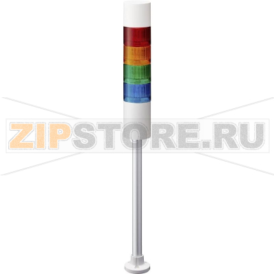 Колонна сигнальная, LED, 1 шт Patlite LR6-402PJBW-RYGB 
