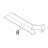 Right basket guide Fagor AD-64 C