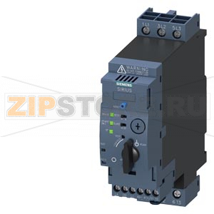 КОМПАКТНЫЙ ПУСКАТЕЛЬ ПРЯМОГО ПУСКА С ИНТЕРФЕЙСОМ IO-LINK, UI 690B, 32 A, 24 V DC, РЕГУЛИРОВКА РАСЦЕПИТЕЛЯ ПЕРЕГРУЗКИ  3... 12 A, IP20, СИЛОВАЯ ЦЕПЬ: ВИНТОВЫЕ КЛЕММЫ, ЦЕПЬ УПРАВЛЕНИЯ: ВИНТОВЫЕ КЛЕММЫ Siemens 3RA6400-1DB42 