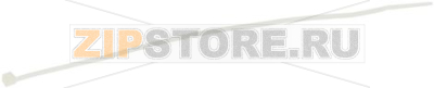 CABLE TIE, NYLON 6/6, 0.100IN W X 8IN L 