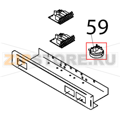 Pressostato 65-35 Teikos TS820 Pressostato 65-35 Teikos TS820Запчасть на деталировке под номером: 59