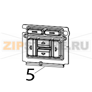Keypad TSC MH241 Keypad TSC MH241Запчасть на деталировке под номером: 5