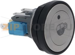 TEA BUTTON WITH WHITE LED WITH BUSHING 