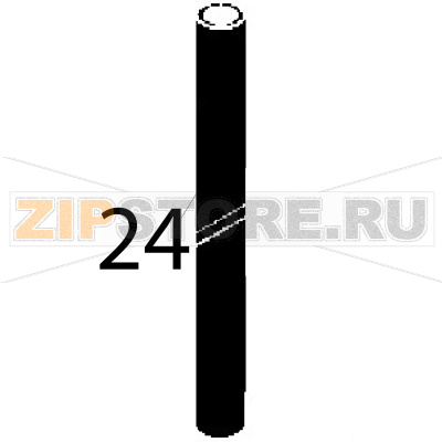 Rubber hose Angelo Po FM1221E1 Rubber hose Angelo Po FM1221E1Запчасть на деталировке под номером: 24