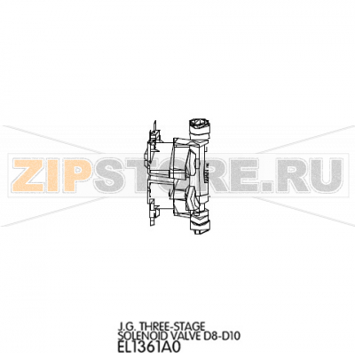 J.G. Three-stage solenoid valve D8-D10 Unox XVC 205 J.G. Three-stage solenoid valve D8-D10 Unox XVC 205Запчасть на деталировке под номером: 28Название запчасти на английском языке: J.G. Three-stage solenoid valve D8-D10 Unox XVC 205