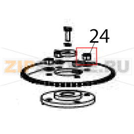 Hex nut Hurakan HKN-10SN Hex nut Hurakan HKN-10SNЗапчасть на деталировке под номером: 24