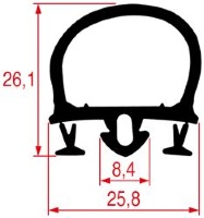 УПЛОТНИТЕЛЬ ДЛЯ ХОЛОДИЛЬНОЙ КАМЕРЫ - 20 М