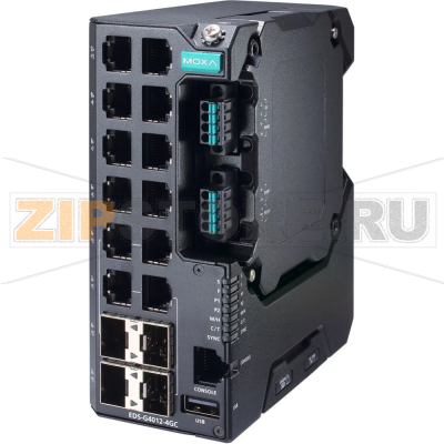 Коммутатор MOXA EDS-G4012-4GC-LV-T 