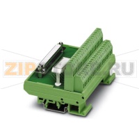 Модуль VARIOFACE с винтовыми зажимами и гнездовым миниразъемом D-Sub Phoenix Contact FLKM-D37 SUB/B