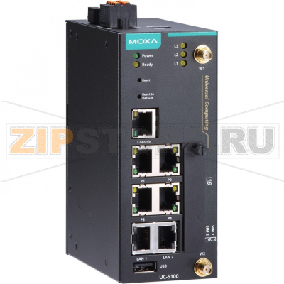 Компьютер встраиваемый 1 ГГц, 512 Мб, 4xRS-232/422/485, USB MOXA UC-5101-T-LX 