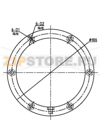 Тензодатчик с узлом встройки Keli GZLBB 20t 