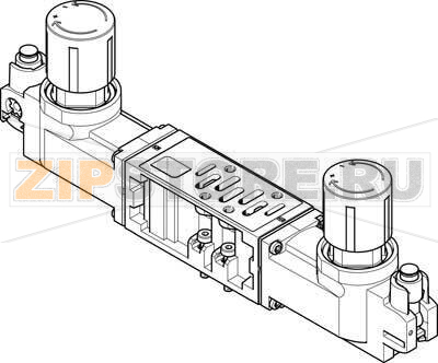 Блок регулятора Festo VABF-S1-2-R4C2-C-10 