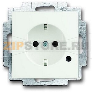 Розетка 16 А, 250 В, LED, белый бархат ABB 2CKA002013A5336 