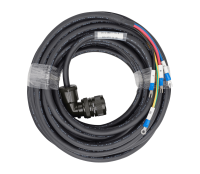 Кабель силовой 15 м, 380 В, 4-5 кВт, без тормоза Inovance S6-L-M011-15.0