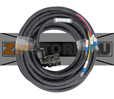 Кабель силовой 15 м, 380 В, 4-5 кВт, без тормоза Inovance S6-L-M011-15.0 