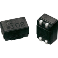 Фильтр линейный 250 мкГн, SMD, 0.13 Ом, 1.2 A, 1 шт Würth Elektronik WE-SL2