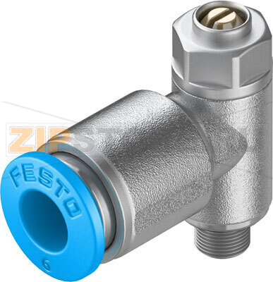 Дроссель с обратным клапаном Festo GRLA-M5-QS-6-D 