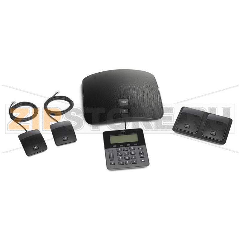 IP-телефон 48 В/DC, 1xFE (PoE), 4 линии, SIP, RJ-45, 396х162 пкс, 2хRJ-11 Cisco CP-8831-K9 