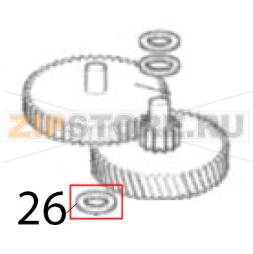 Rondella Scotsman AF 206 Rondella Scotsman AF 206Запчасть на деталировке под номером: 26