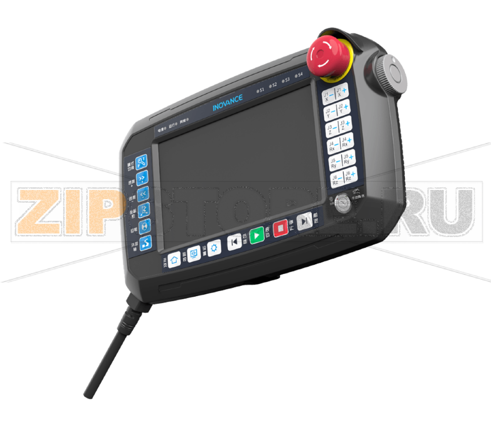 Панель обучения 24 В/DC, 7", сенсорный дисплей TFT-LCD, 1xUSB2.0, кабель: 10 м Inovance IRTP81-L10 