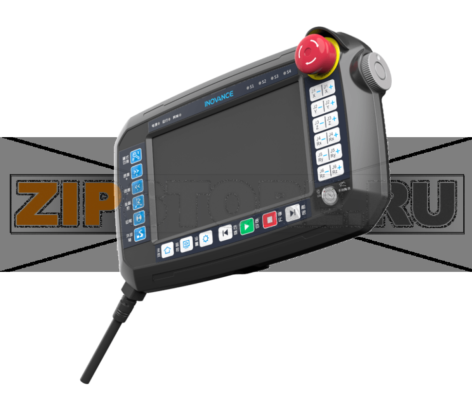 Панель обучения 24 В/DC, 7", сенсорный дисплей TFT-LCD, 1xUSB2.0, кабель: 10 м Inovance IRTP81-L10 