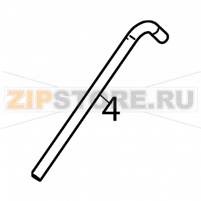 Injector pipe Fagor VPE-101 Injector pipe Fagor VPE-101Запчасть на деталировке под номером: 4Название запчасти Fagor на английском языке: Injector pipe VPE-101.